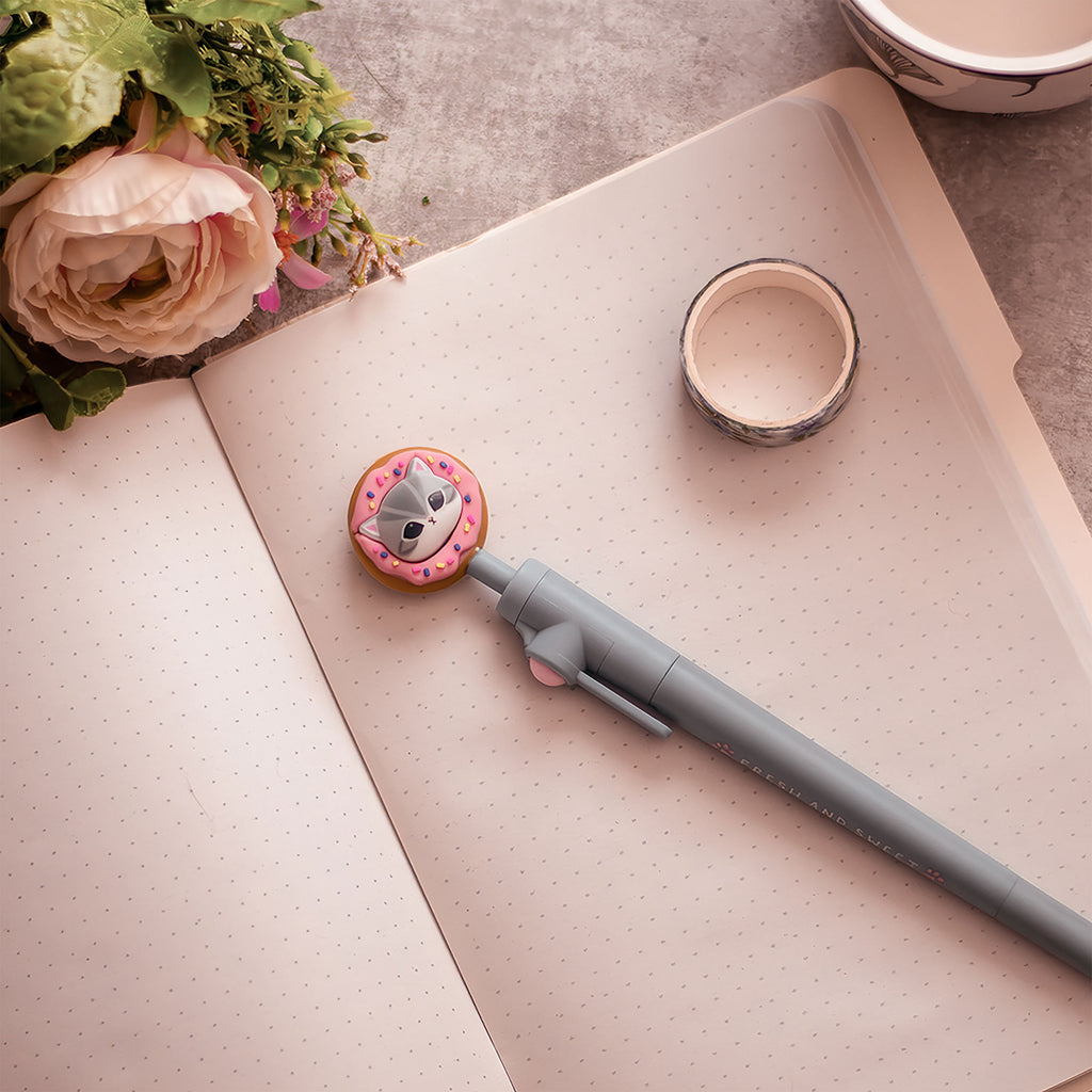 Image produit Mofusand - Stylo-bille avec figurine pivotante