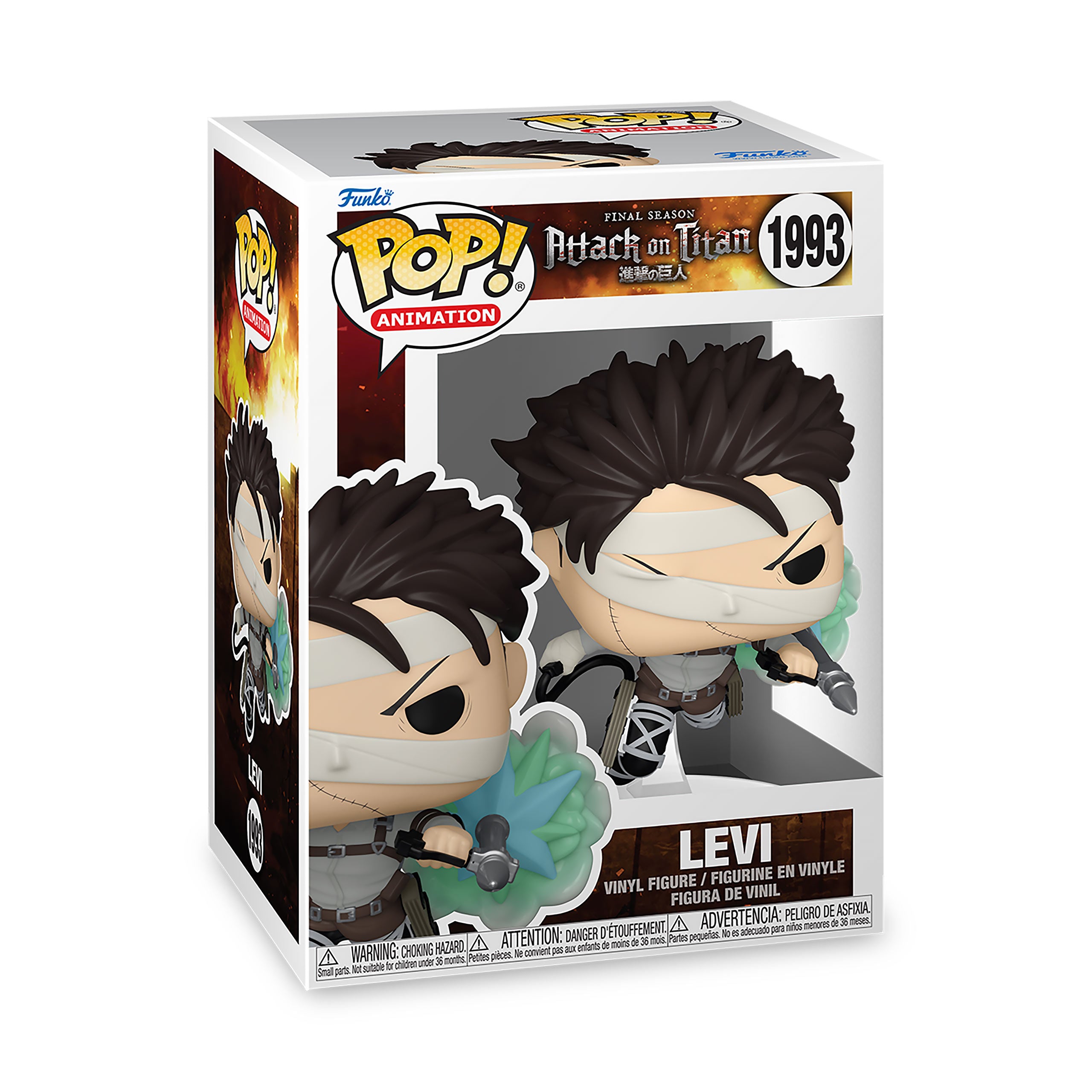 Image produit L'Attaque des Titans - Levi (SP-1) Figurine Funko Pop