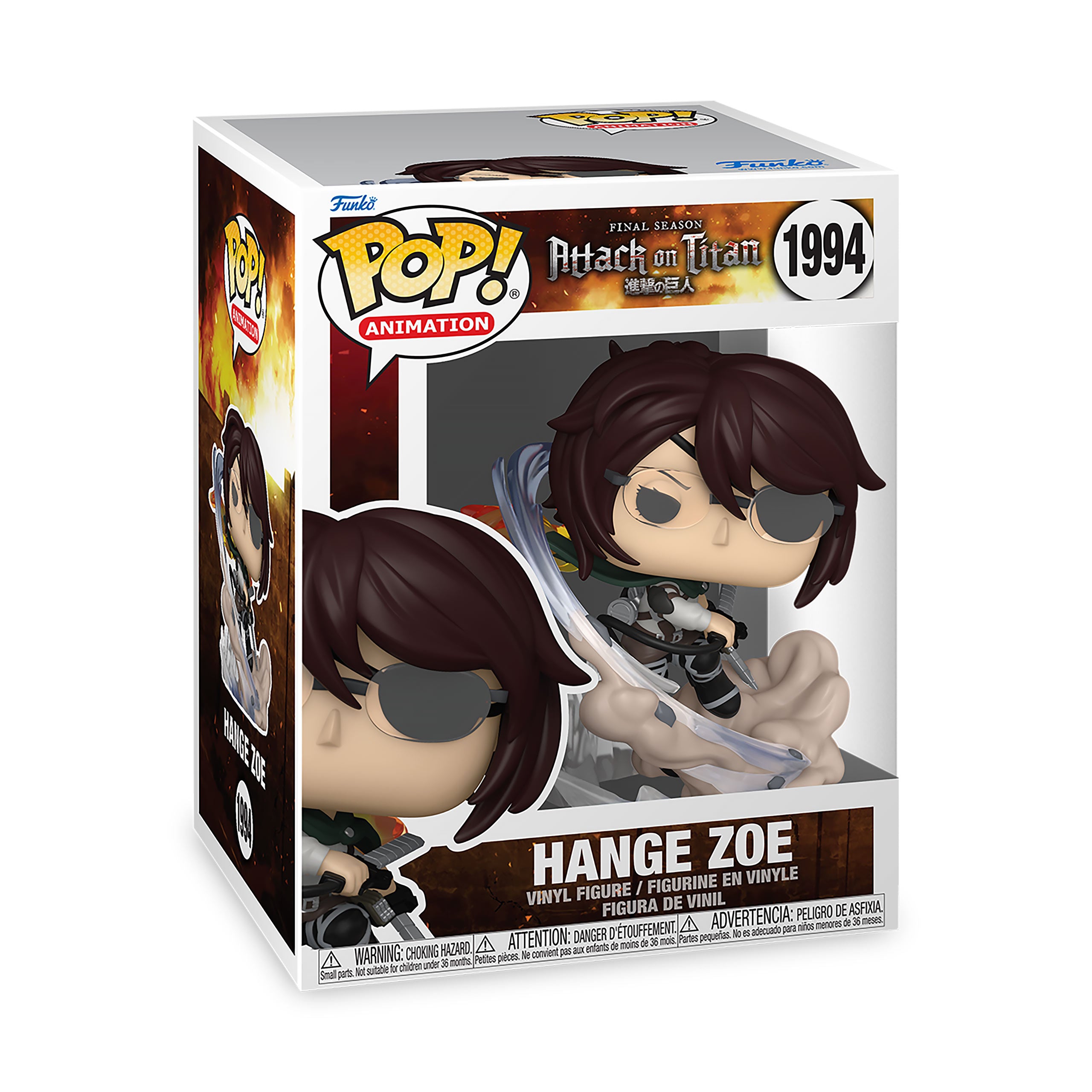 Image produit L’Attaque des Titans - Figurine Funko Pop Hange Zoe