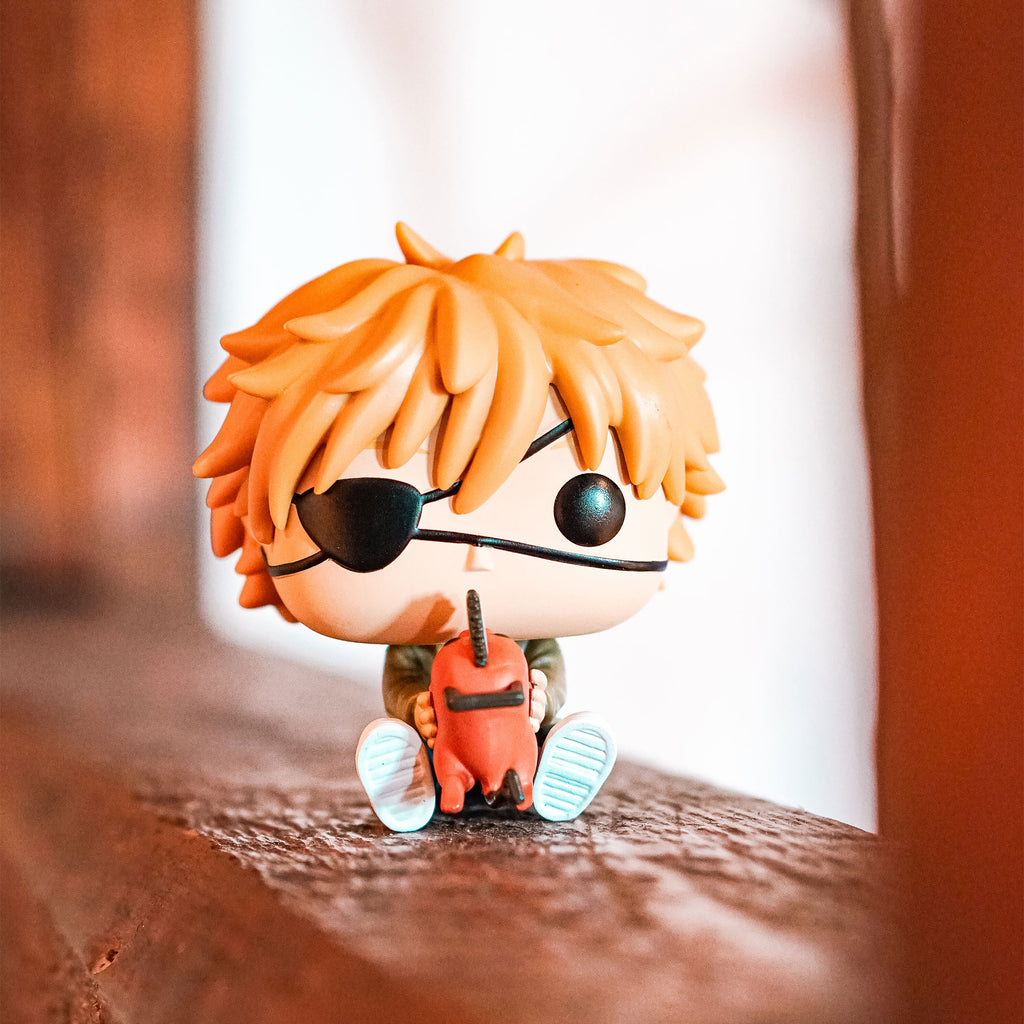 Image produit Chainsaw Man - Figurine Funko Pop Denji et Pochita