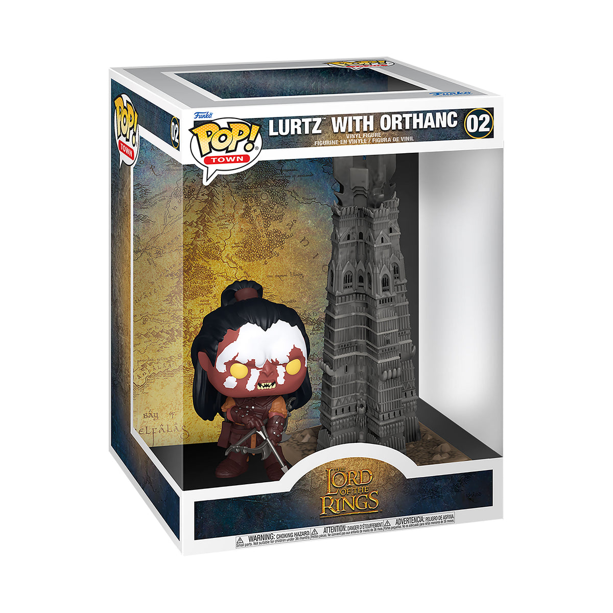 Image produit Le Seigneur des Anneaux - Lurtz avec Orthanc Figurine Funko Pop!