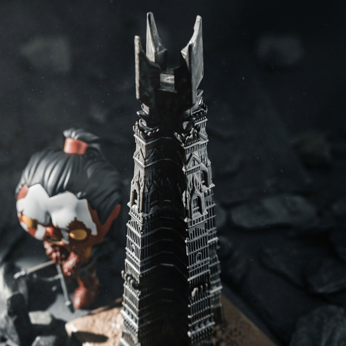 Image produit Le Seigneur des Anneaux - Lurtz avec Orthanc Figurine Funko Pop!