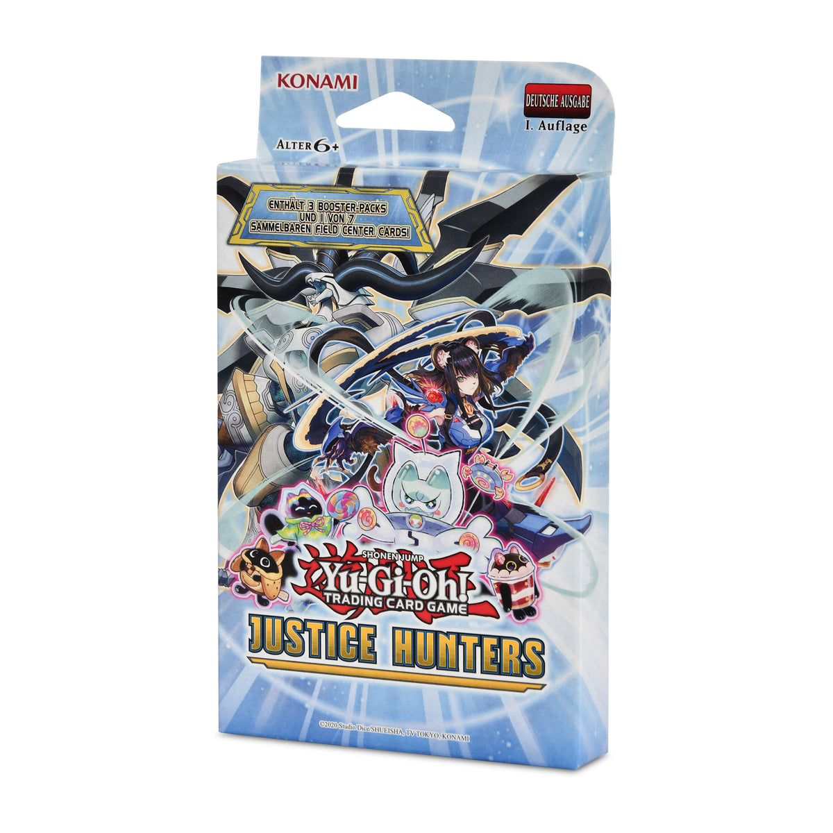 Image produit Yu-Gi-Oh! - Justice Hunters Tuckbox version allemande