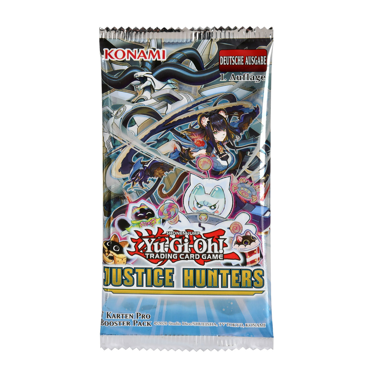 Image produit Yu-Gi-Oh! – Booster de cartes à collectionner Justice Hunters, version allemande