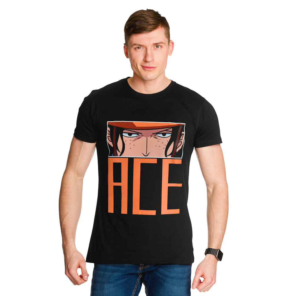 Image produit One Piece - T-Shirt Ace Eyes noir