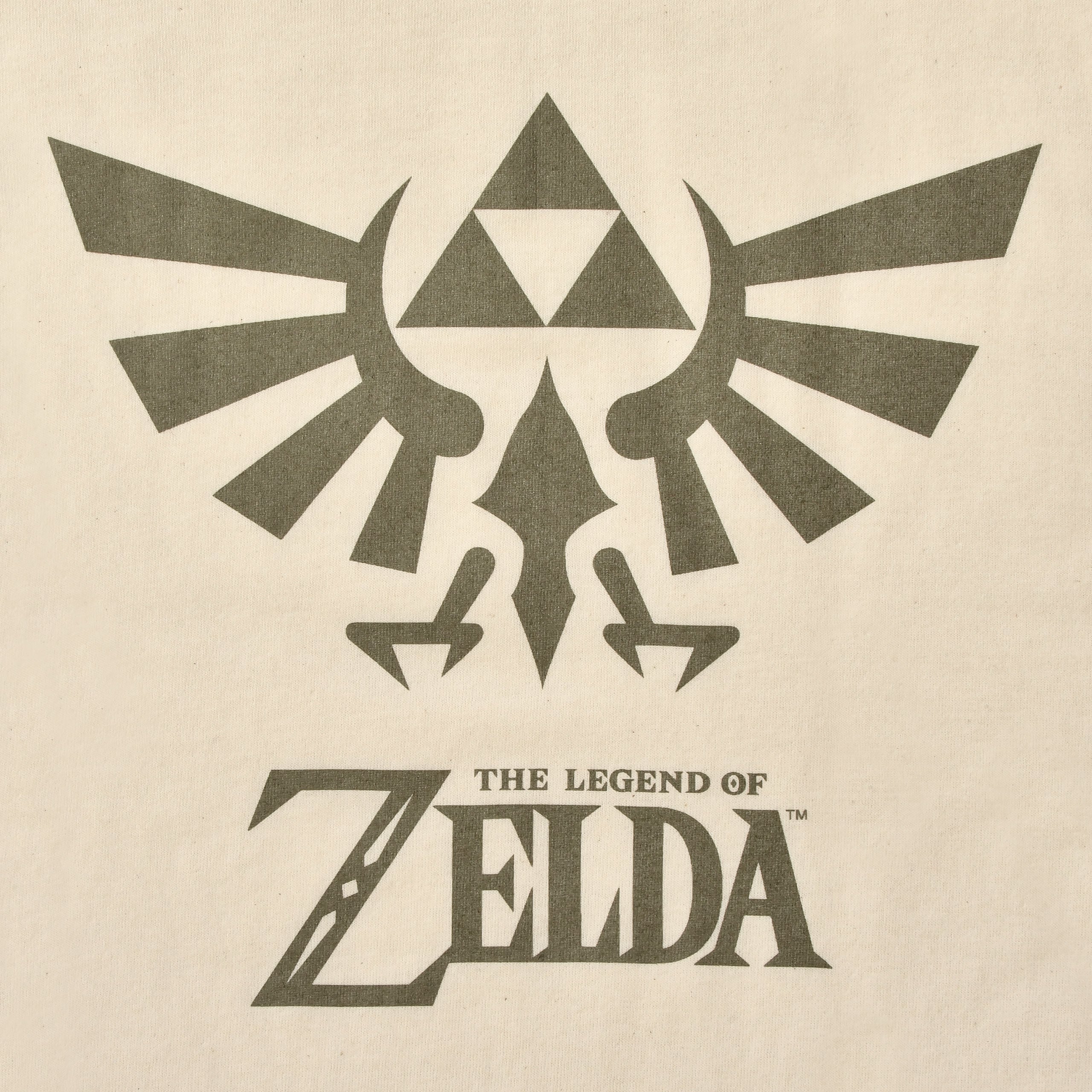 Image produit Zelda - T-shirt logo iconique beige