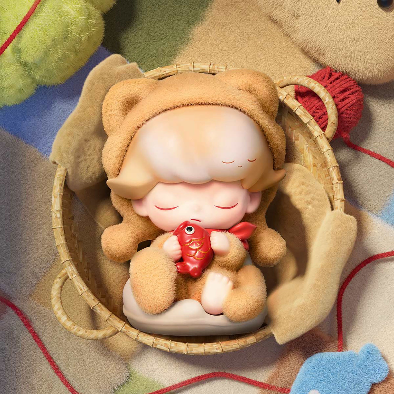 Image produit Dimoo - Weaving Wonders POP MART Figurine Mystère