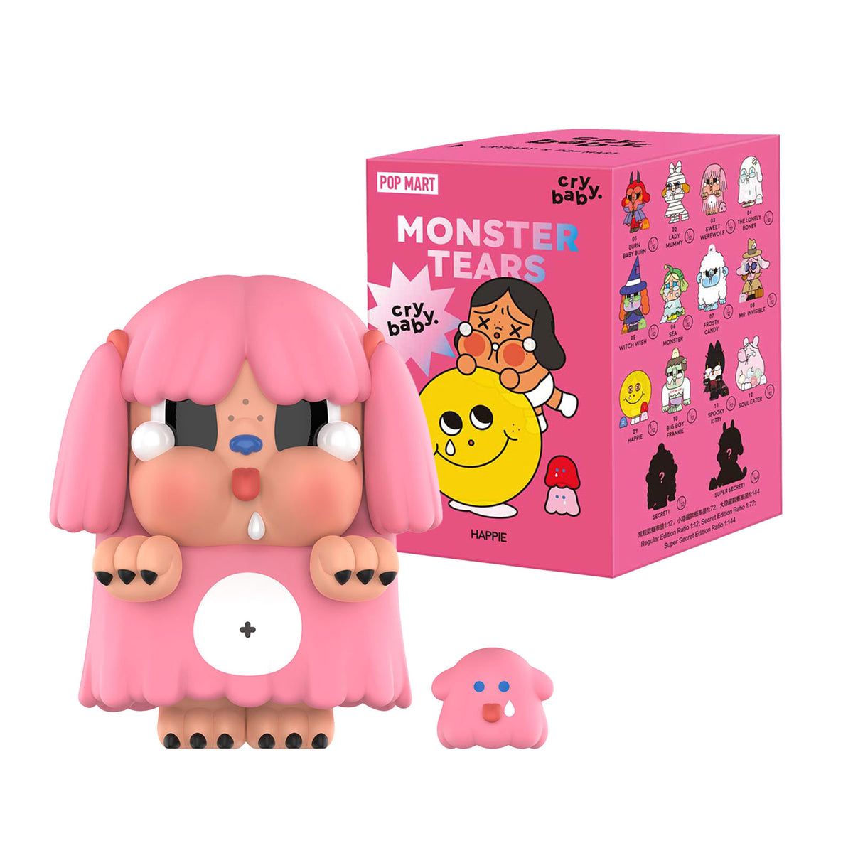 Image produit CryBaby - Série Monster Tears POP MART Figurine Mystère
