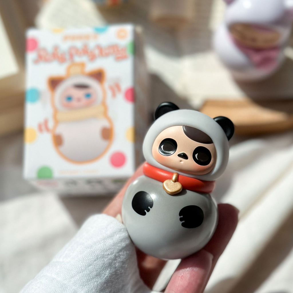 Image produit Pucky - Série Roly-Poly Kitty POP MART Figurine Mystère