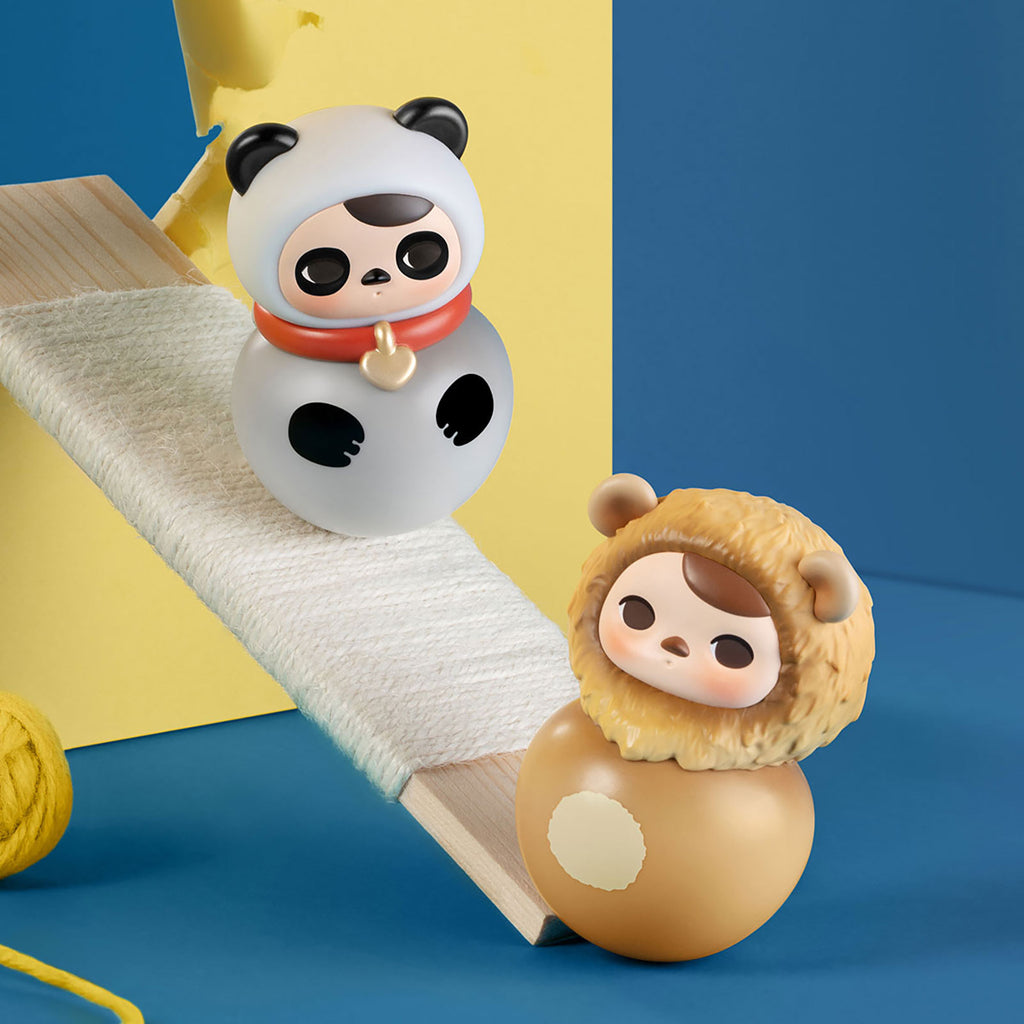Image produit Pucky - Série Roly-Poly Kitty POP MART Figurine Mystère