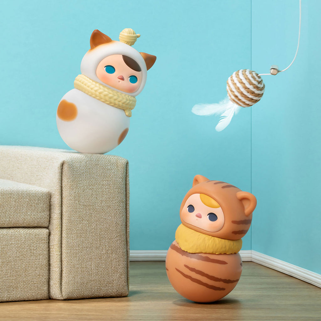 Image produit Pucky - Série Roly-Poly Kitty POP MART Figurine Mystère