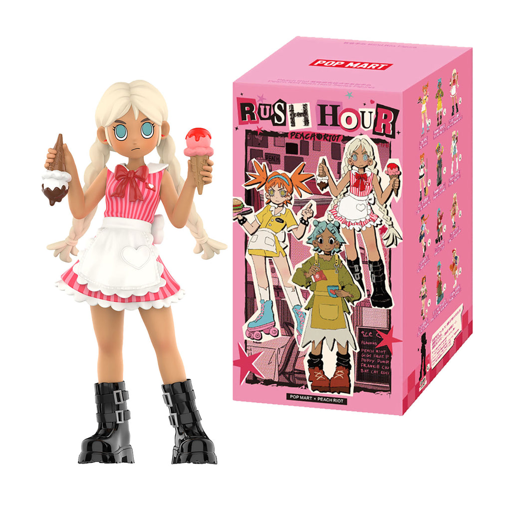 Image produit Peach Riot - Série Rush Hour POP MART Figurine Mystère