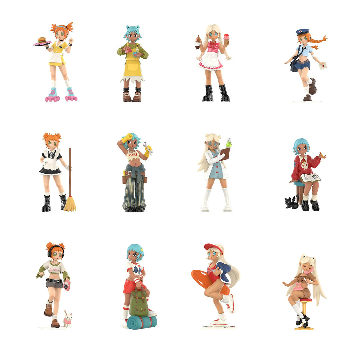 Image produit Peach Riot - Série Rush Hour POP MART Figurine Mystère
