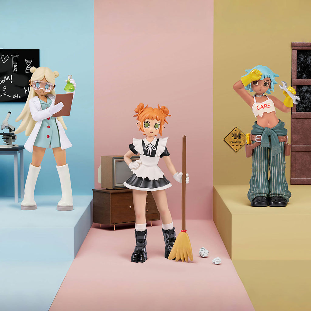 Image produit Peach Riot - Série Rush Hour POP MART Figurine Mystère