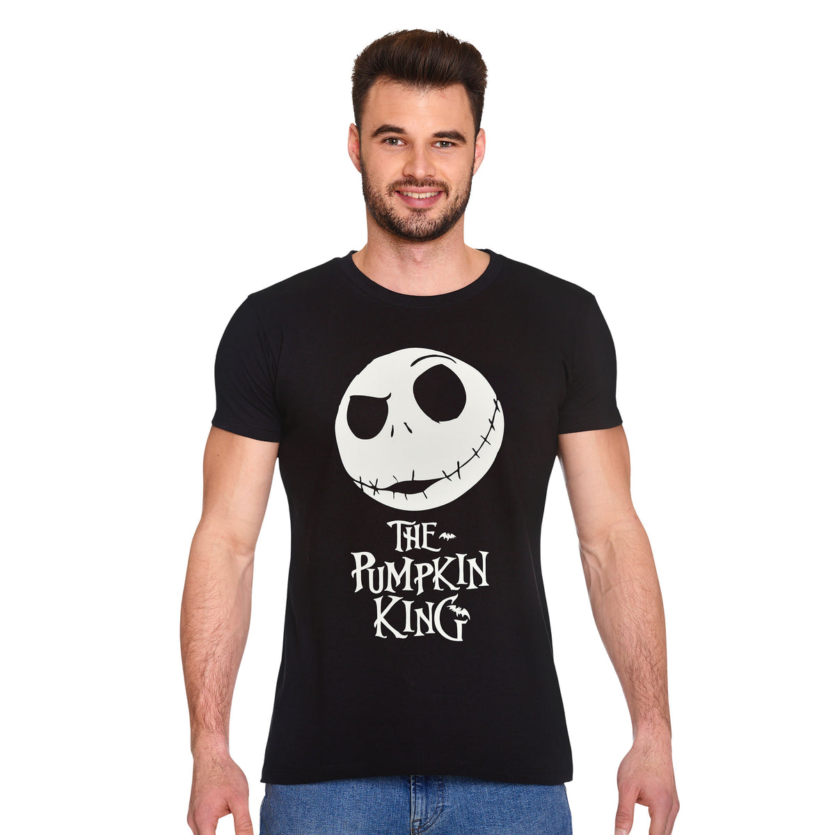 Image produit L'Étrange Noël de monsieur Jack - T-Shirt Le Roi Citrouille noir
