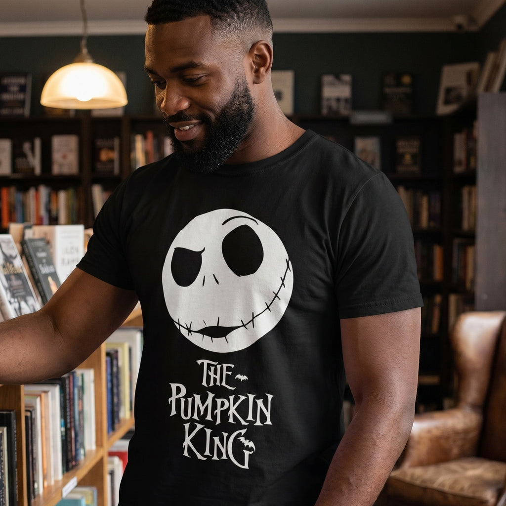 Image produit L'Étrange Noël de monsieur Jack - T-Shirt Le Roi Citrouille noir