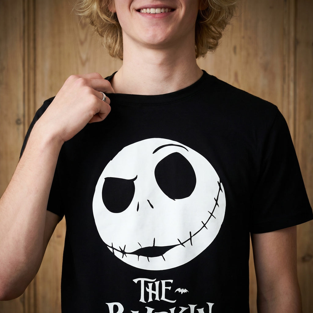 Image produit L'Étrange Noël de monsieur Jack - T-Shirt Le Roi Citrouille noir