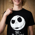 Image produit L'Étrange Noël de monsieur Jack - T-Shirt Le Roi Citrouille noir
