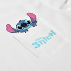 Image produit T-shirt de poche Stitch blanc - Lilo & Stitch