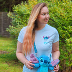Image produit T-shirt de poche Stitch blanc - Lilo & Stitch