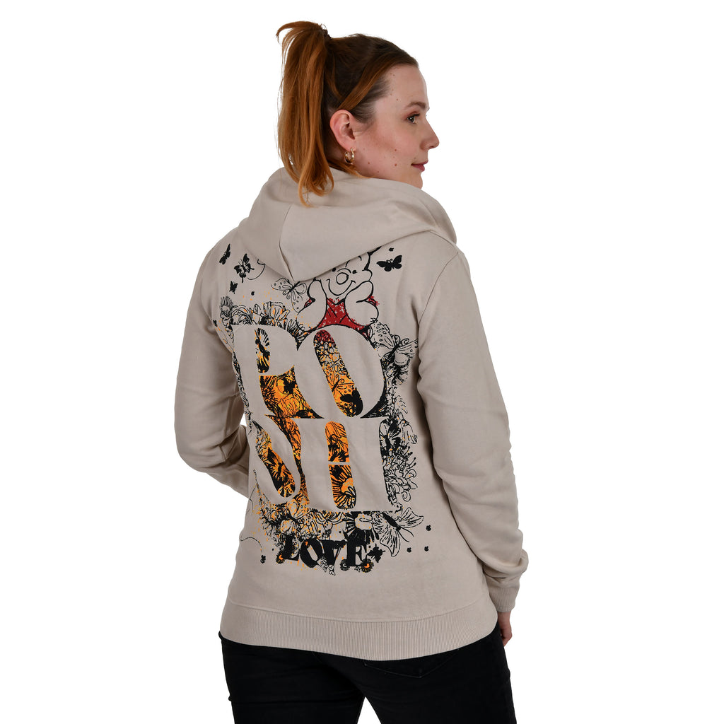 Image produit Winnie l’Ourson - Sweat à capuche Pooh Love beige