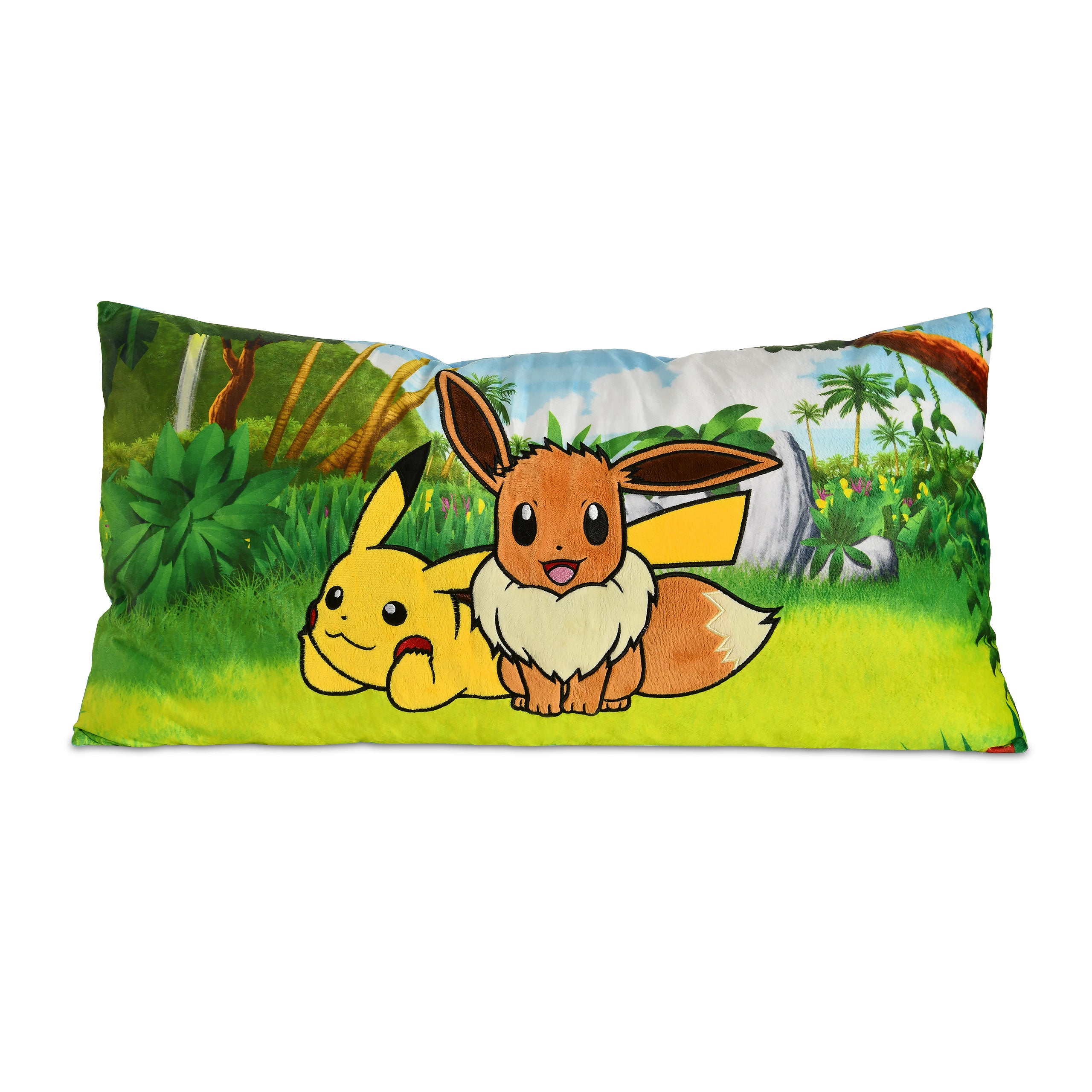 Image produit Pokémon - Coussin Pikachu et Évoli