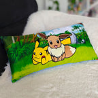 Image produit Pokémon - Coussin Pikachu et Évoli