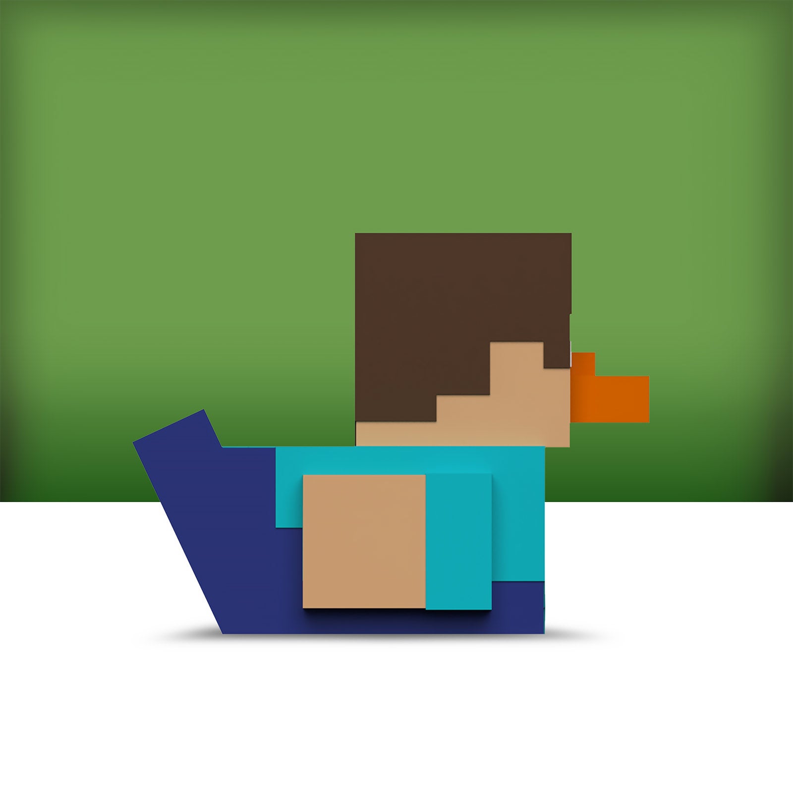 Image produit Minecraft - Steve Mini TUBBZ Canard décoratif
