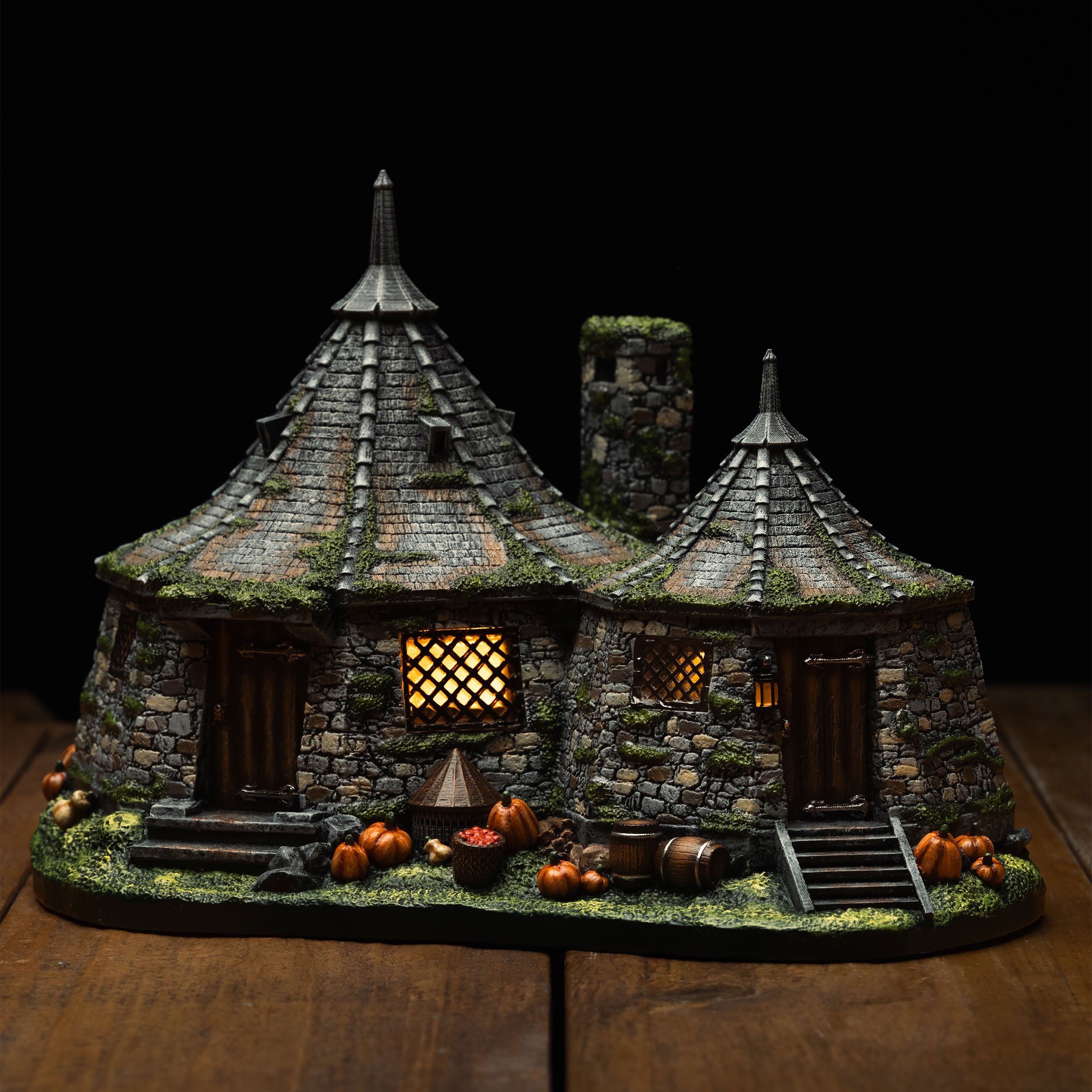 Image produit Harry Potter - Réplique miniature de la cabane de Hagrid avec éclairage LED