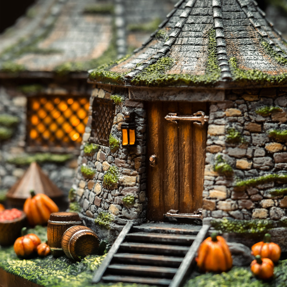 Image produit Harry Potter - Réplique miniature de la cabane de Hagrid avec éclairage LED