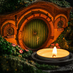 Image produit Le Seigneur des Anneaux - Porte-bougie chauffe-plat diorama Trou de Hobbit (La Comté)