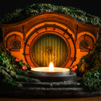 Image produit Le Seigneur des Anneaux - Porte-bougie chauffe-plat diorama Trou de Hobbit (La Comté)