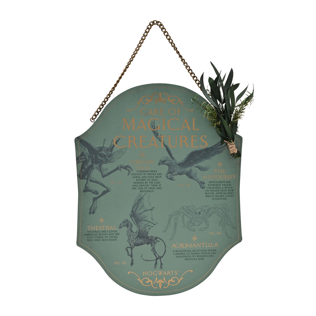 Image produit Harry Potter - Tableau mural en bois Soins aux créatures magiques