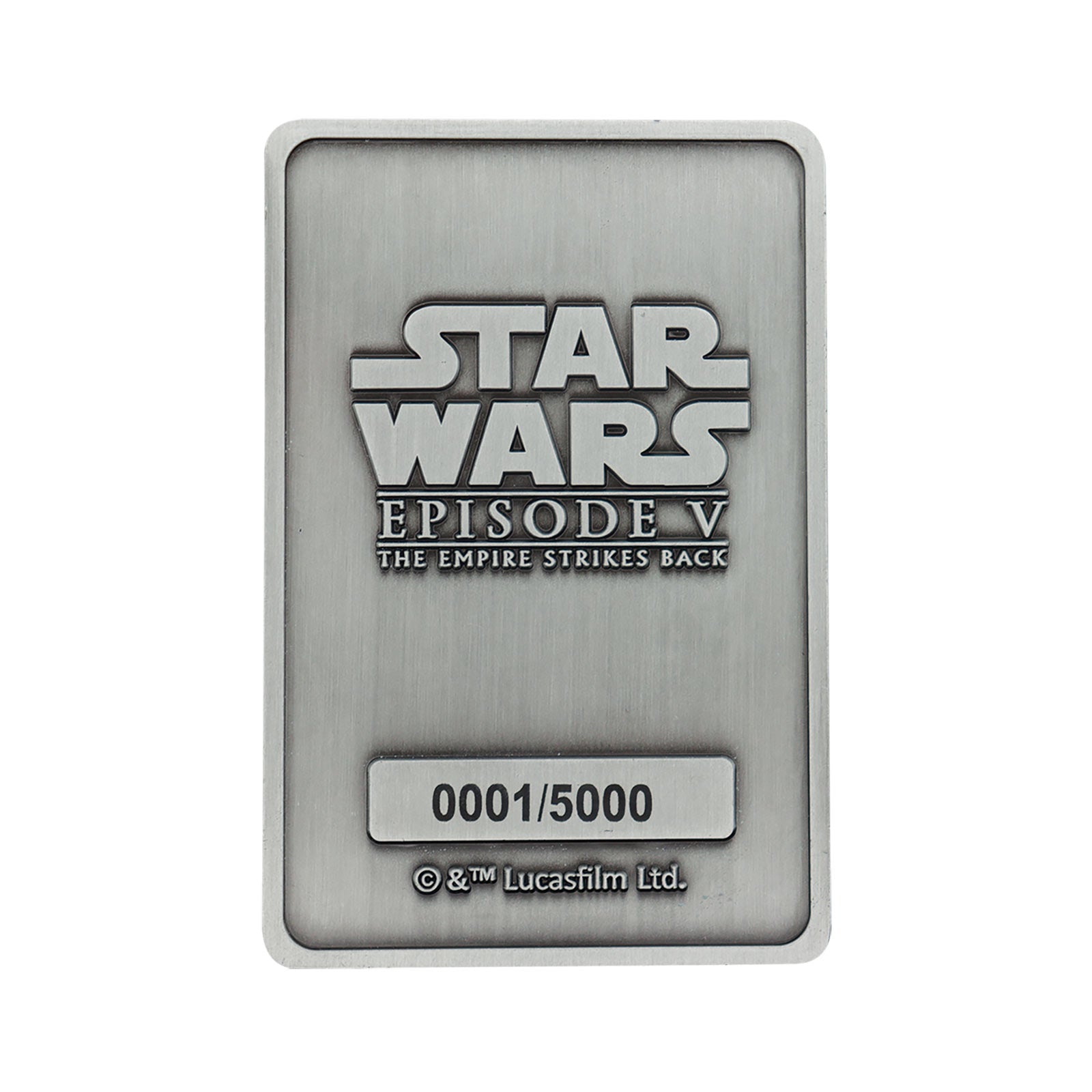 Image produit Star Wars - Réplique de lingot en métal Luke et Dark Vador Édition Limitée
