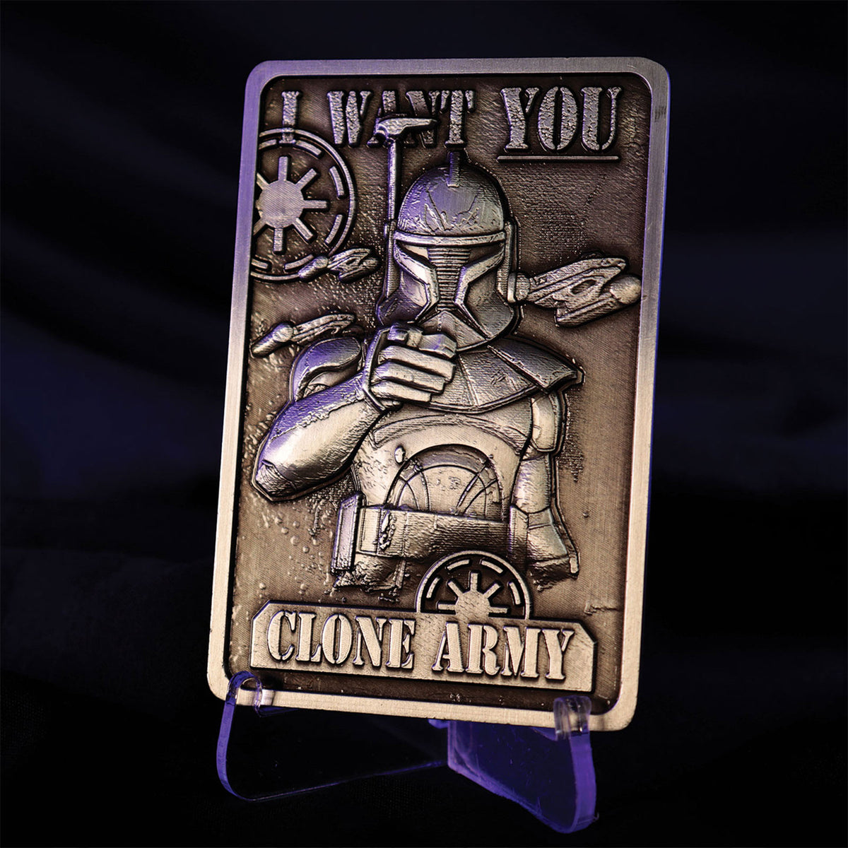 Image produit Star Wars - Réplique en métal Captain Rex Clone Army Édition Limitée