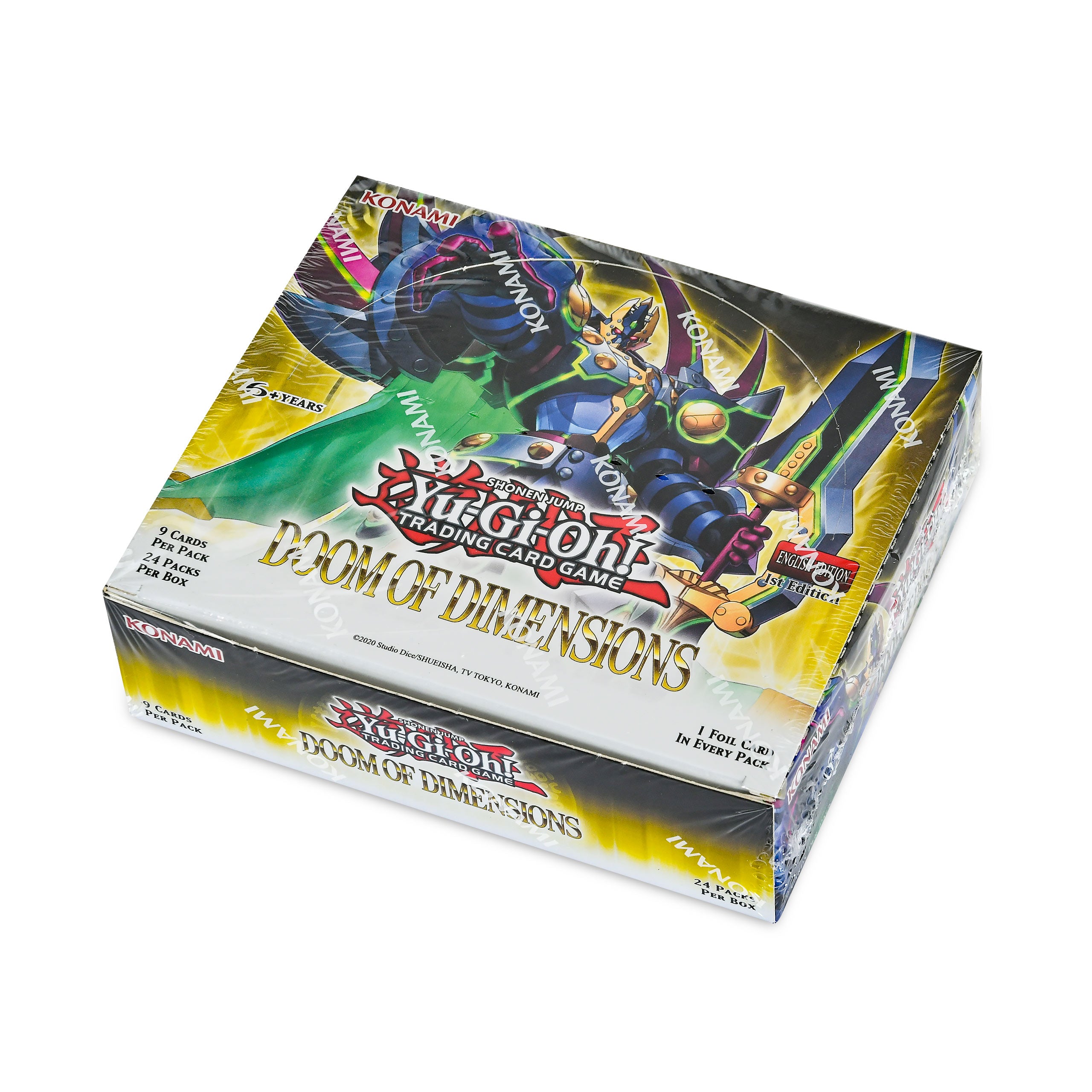 Image produit Yu-Gi-Oh! - Doom of Dimensions Display de boosters de cartes à collectionner version anglaise