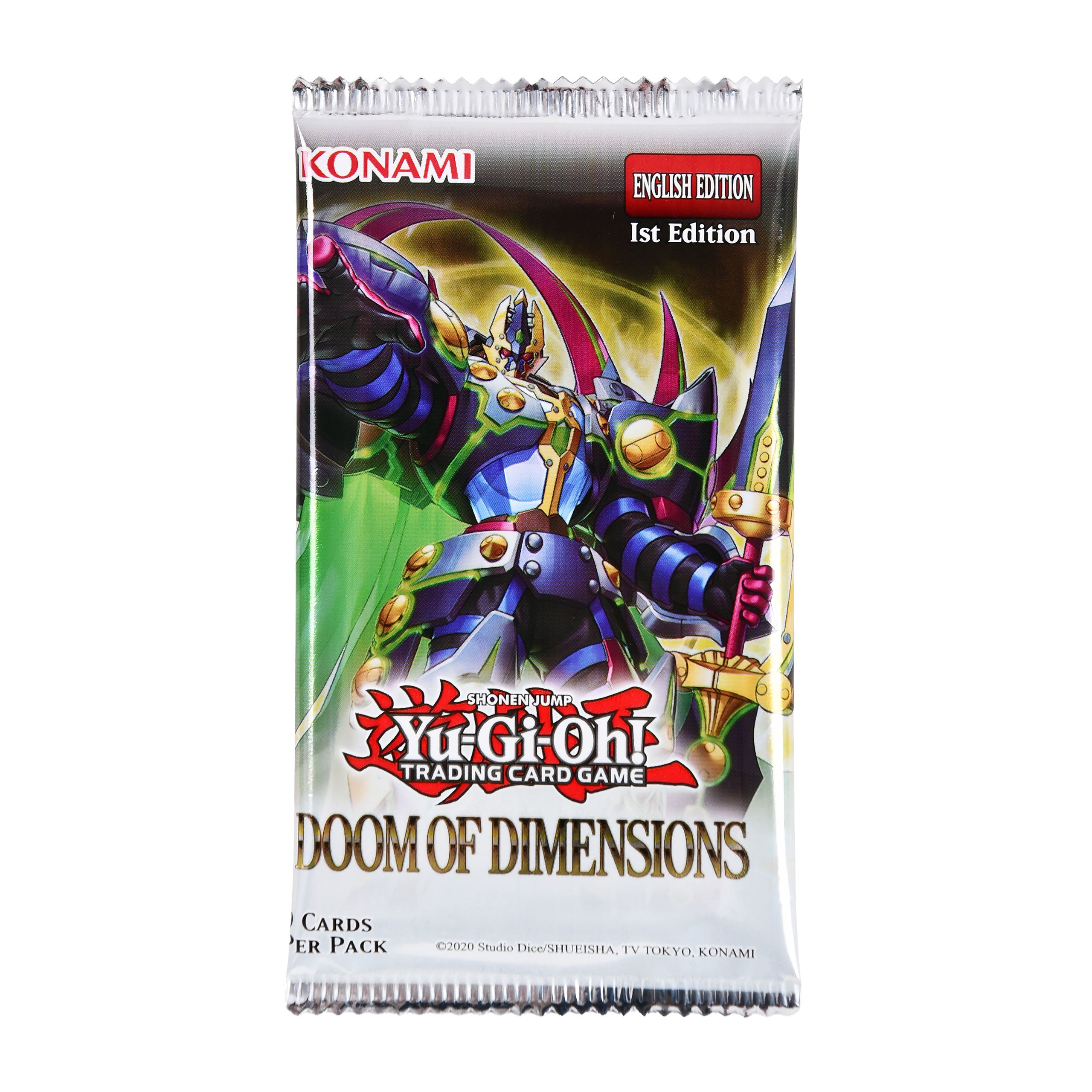 Image produit Yu-Gi-Oh! - Doom of Dimensions Booster de cartes à collectionner - version anglaise