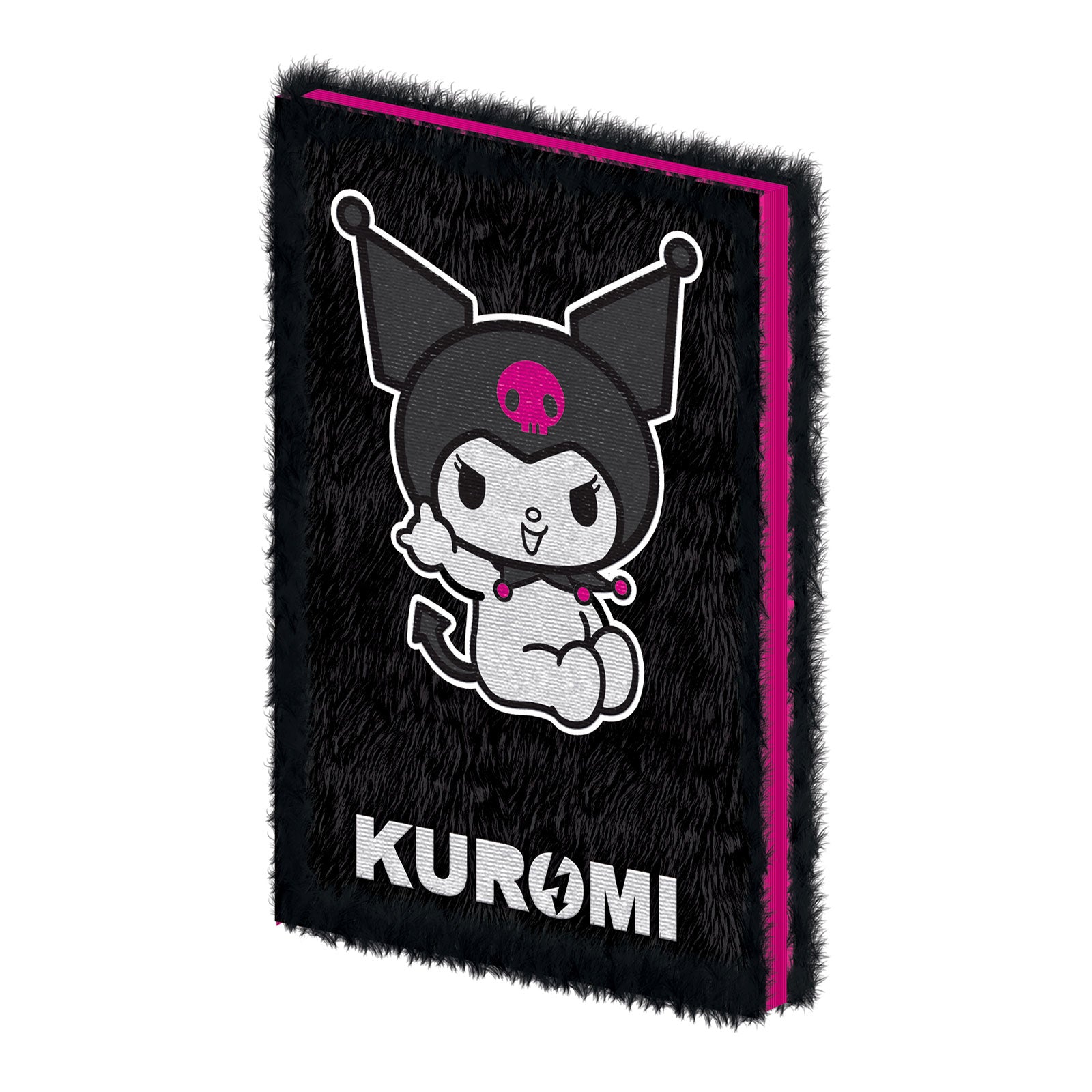 Image produit Hello Kitty - Carnet en peluche Kuromi