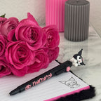 Image produit Hello Kitty - Carnet en peluche Kuromi