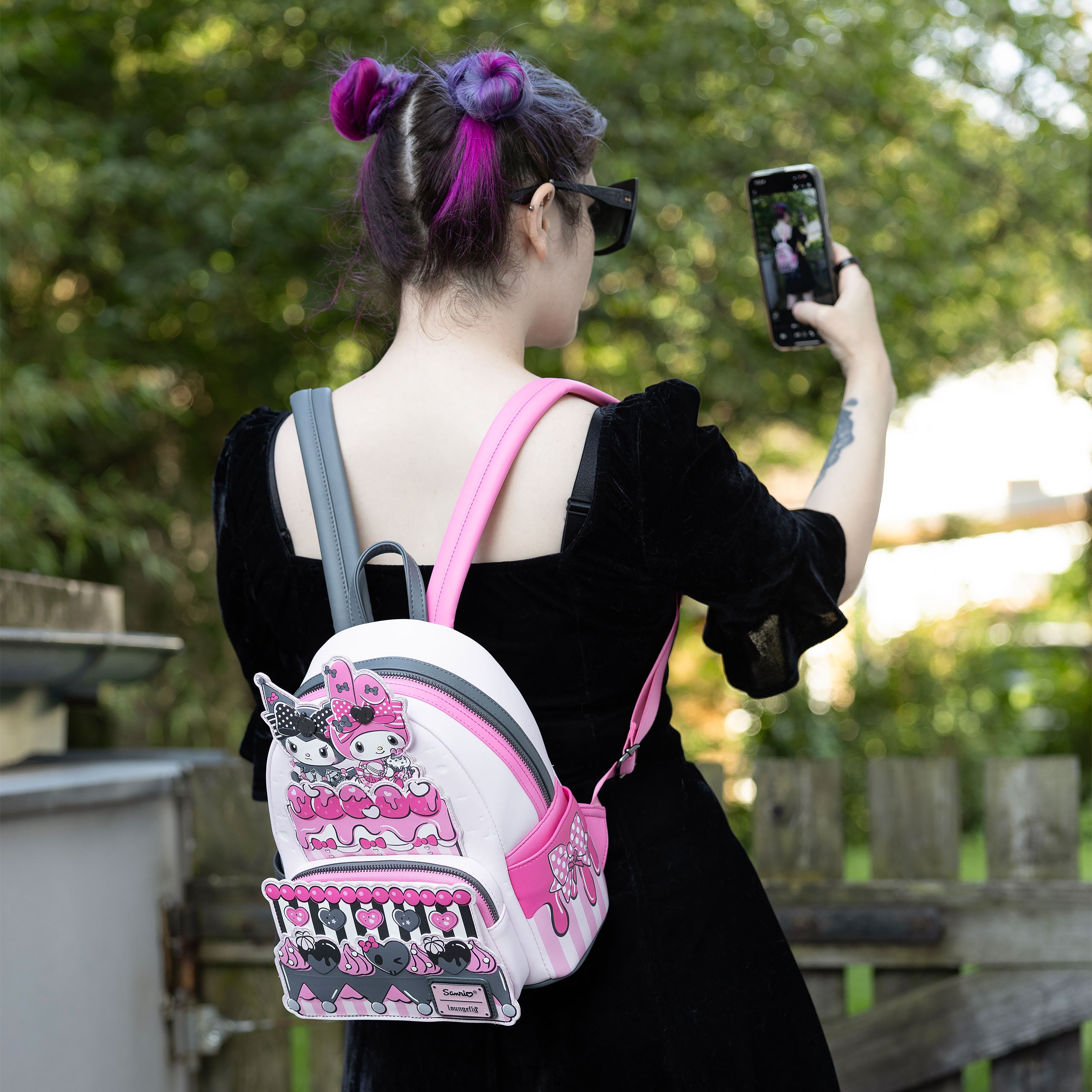 Image produit Sanrio - Mini sac à dos My Melody et Kuromi