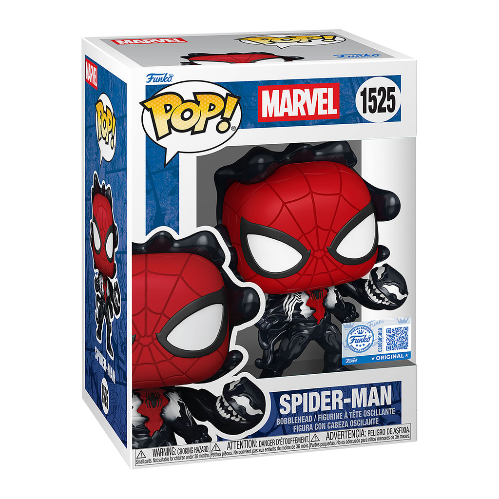 Image produit Spider-Man - Symbiote figurine Funko Pop à tête oscillante
