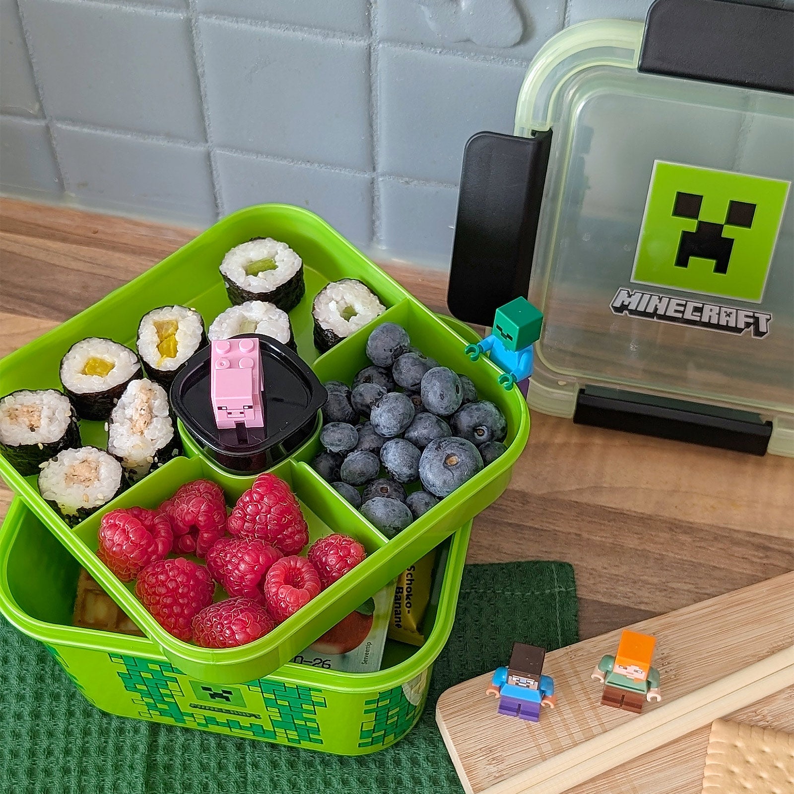 Image produit Minecraft - Bento Lunchbox Creeper