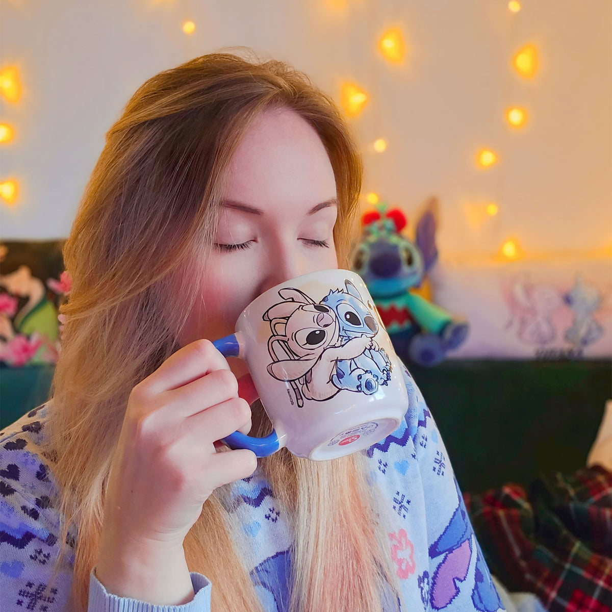 Image produit Lilo & Stitch - Mug Angel et Stitch Ohana