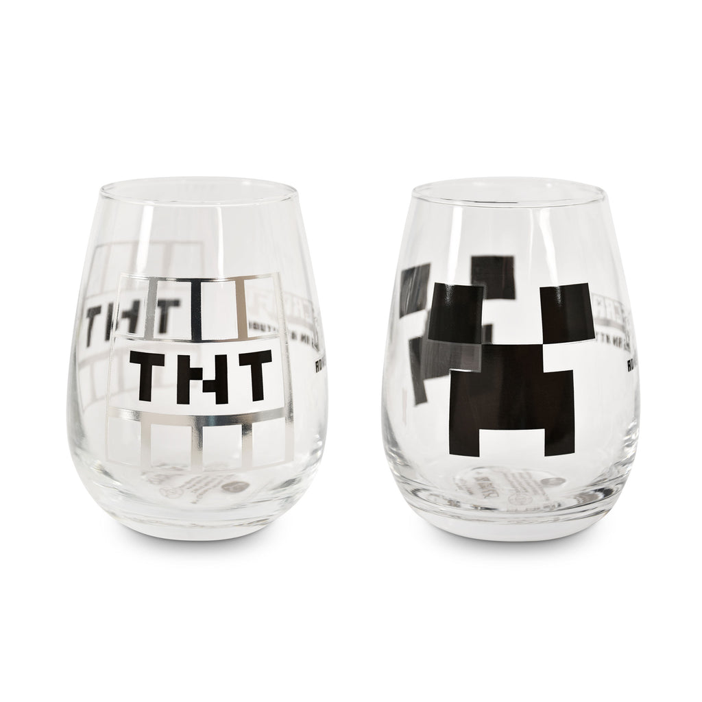 Image produit Minecraft - Verres Creeper et TNT Lot de 2