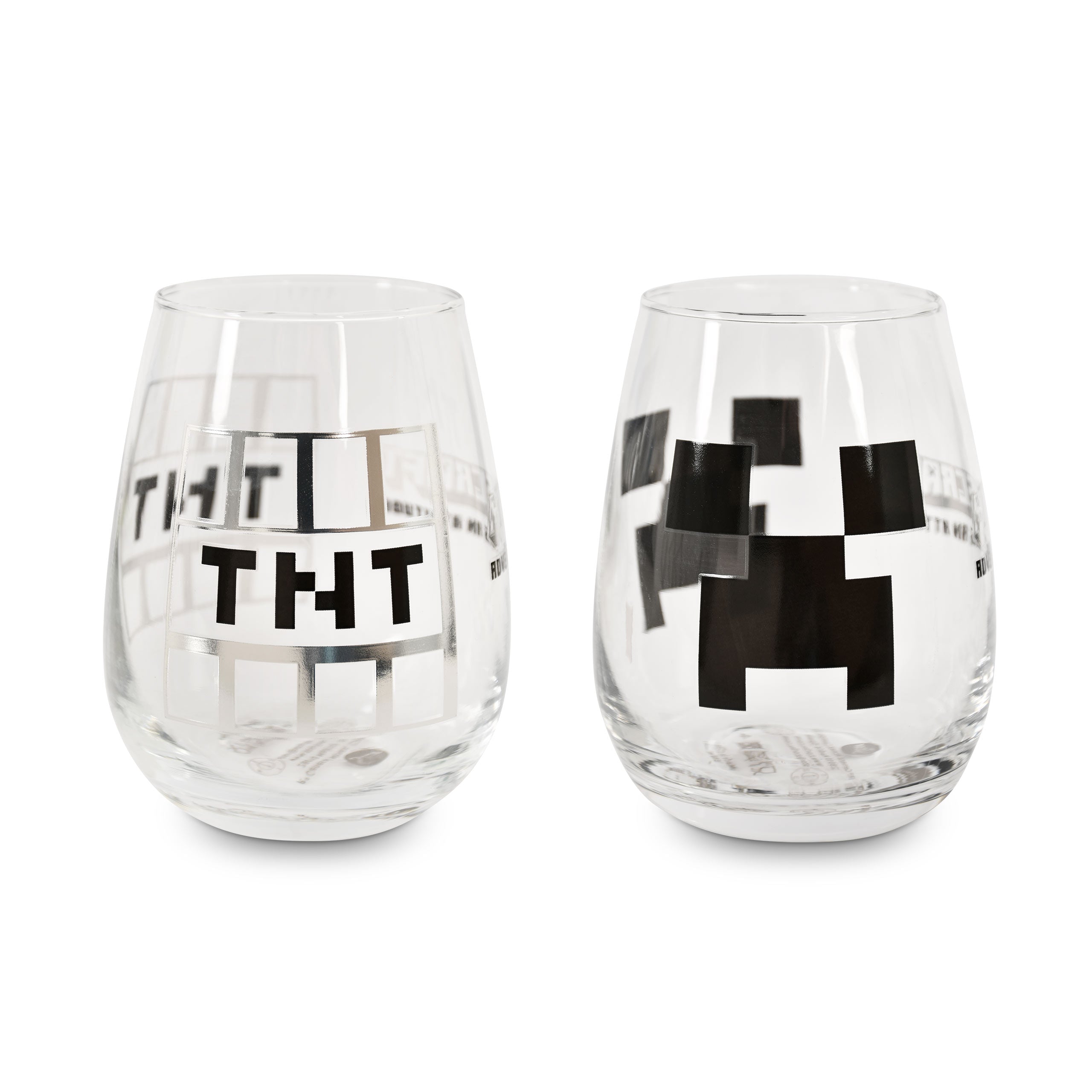 Image produit Minecraft - Verres Creeper et TNT Lot de 2