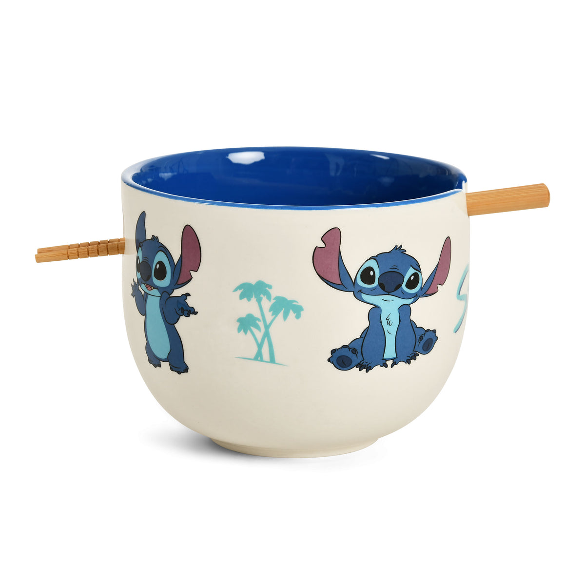 Image produit Bol à Ramen Stitch Aloha avec Baguettes - Lilo & Stitch