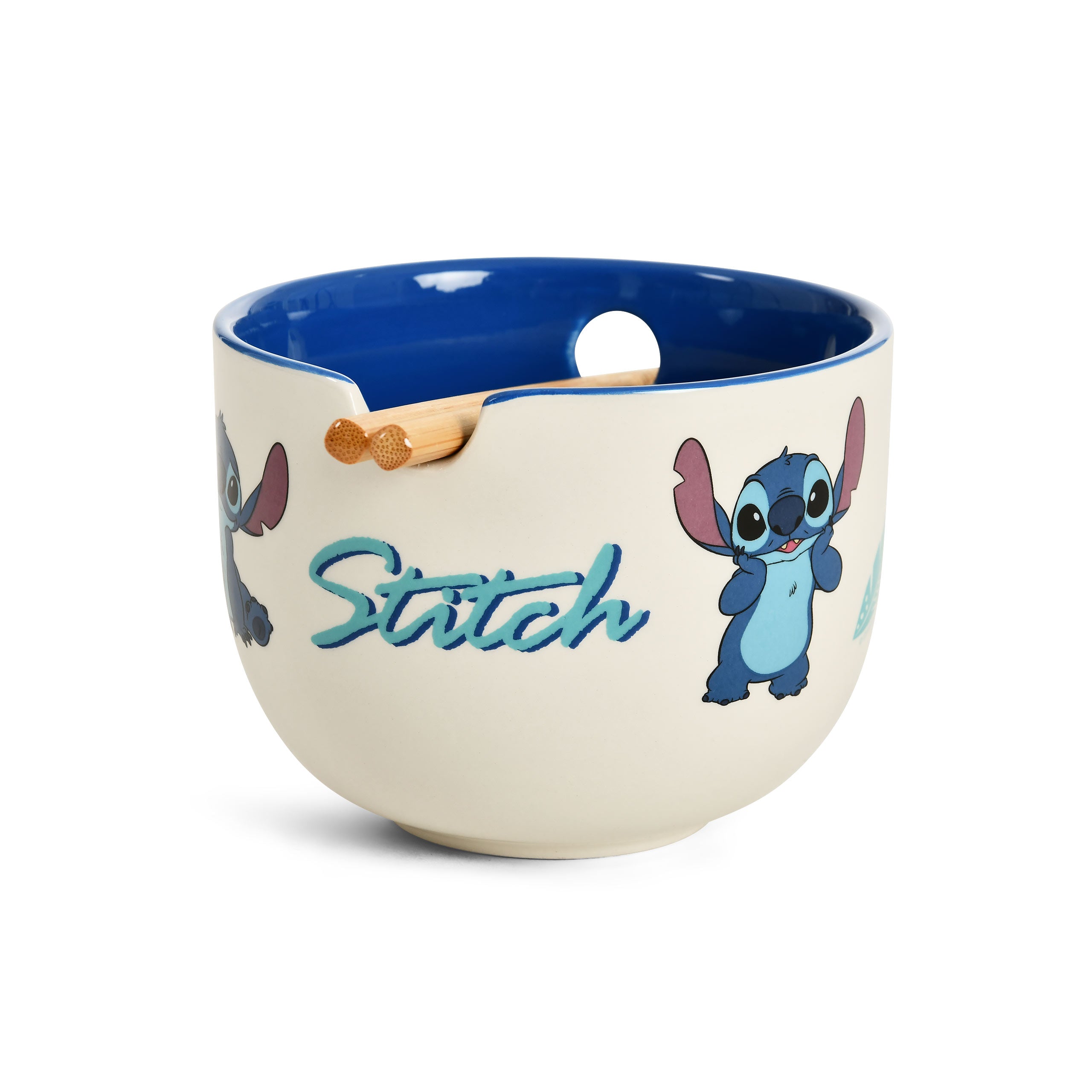 Image produit Bol à Ramen Stitch Aloha avec Baguettes - Lilo & Stitch