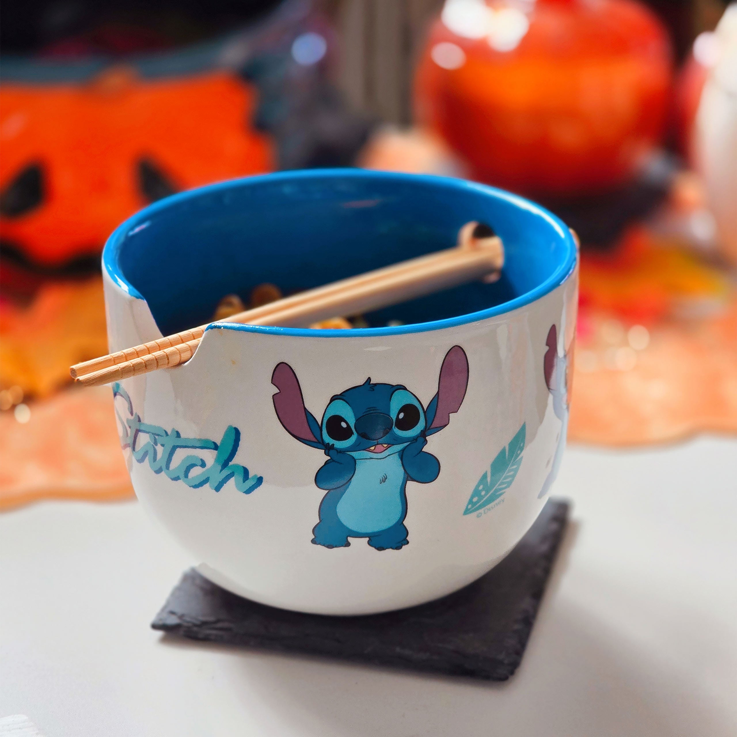 Image produit Bol à Ramen Stitch Aloha avec Baguettes - Lilo & Stitch