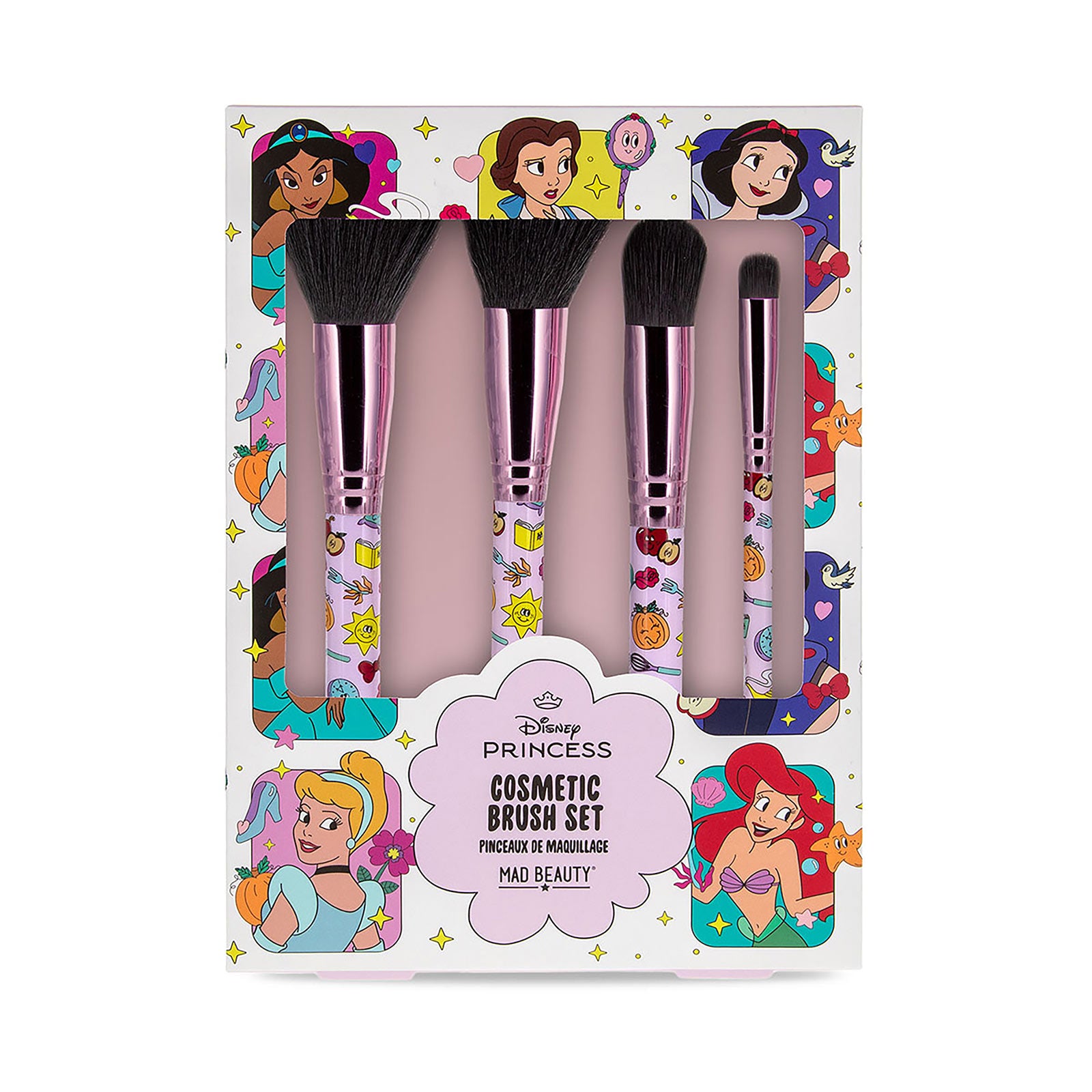 Image produit Disney Princess - Ensemble de pinceaux de maquillage (4 pièces)