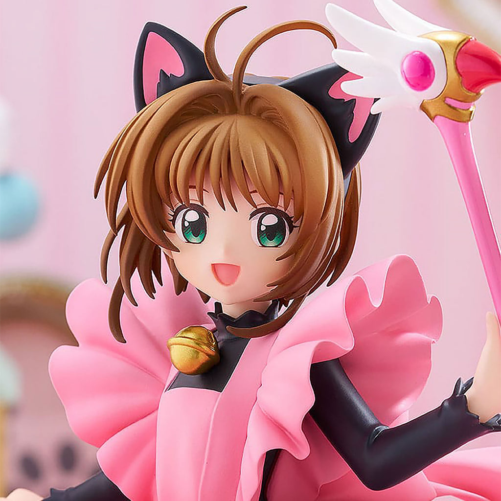 Image produit Card Captor Sakura - Figurine Kinomoto Sakura Version Costume de Chat Noir Taille L